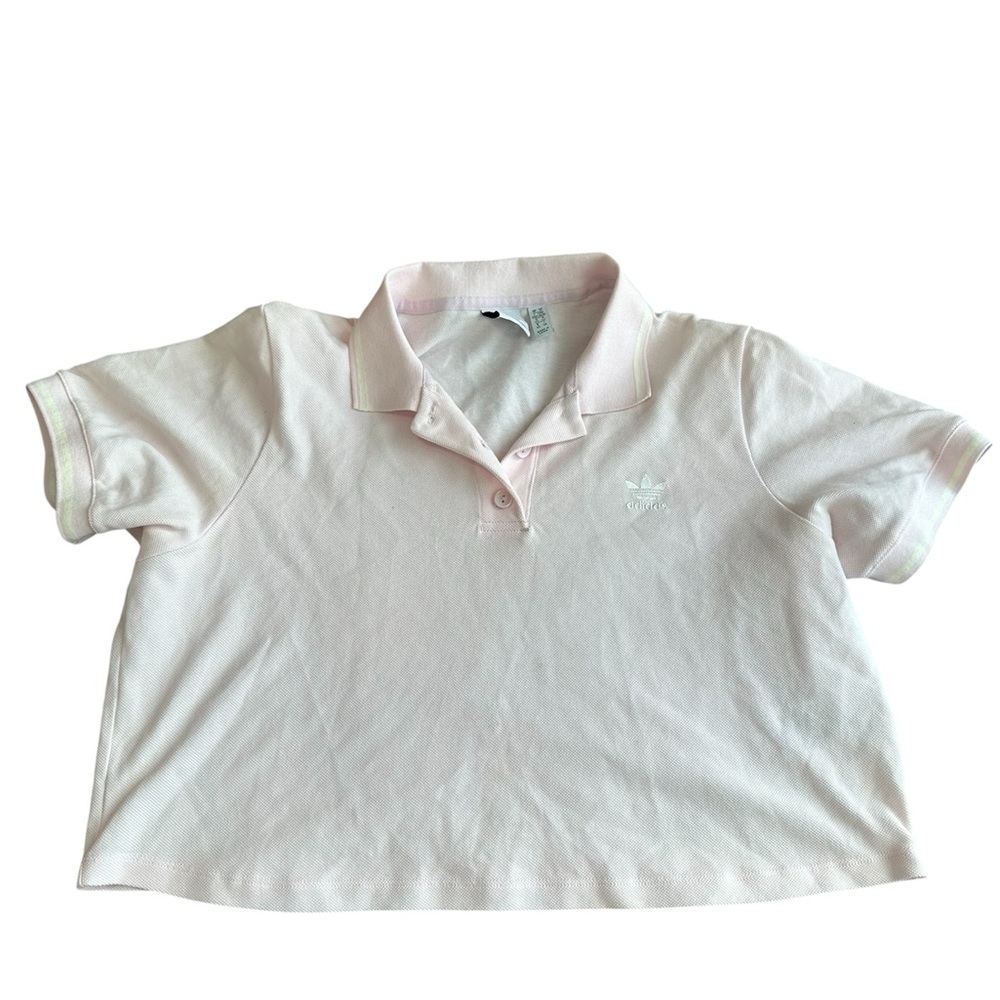 Adidas Pink Polo Shirt